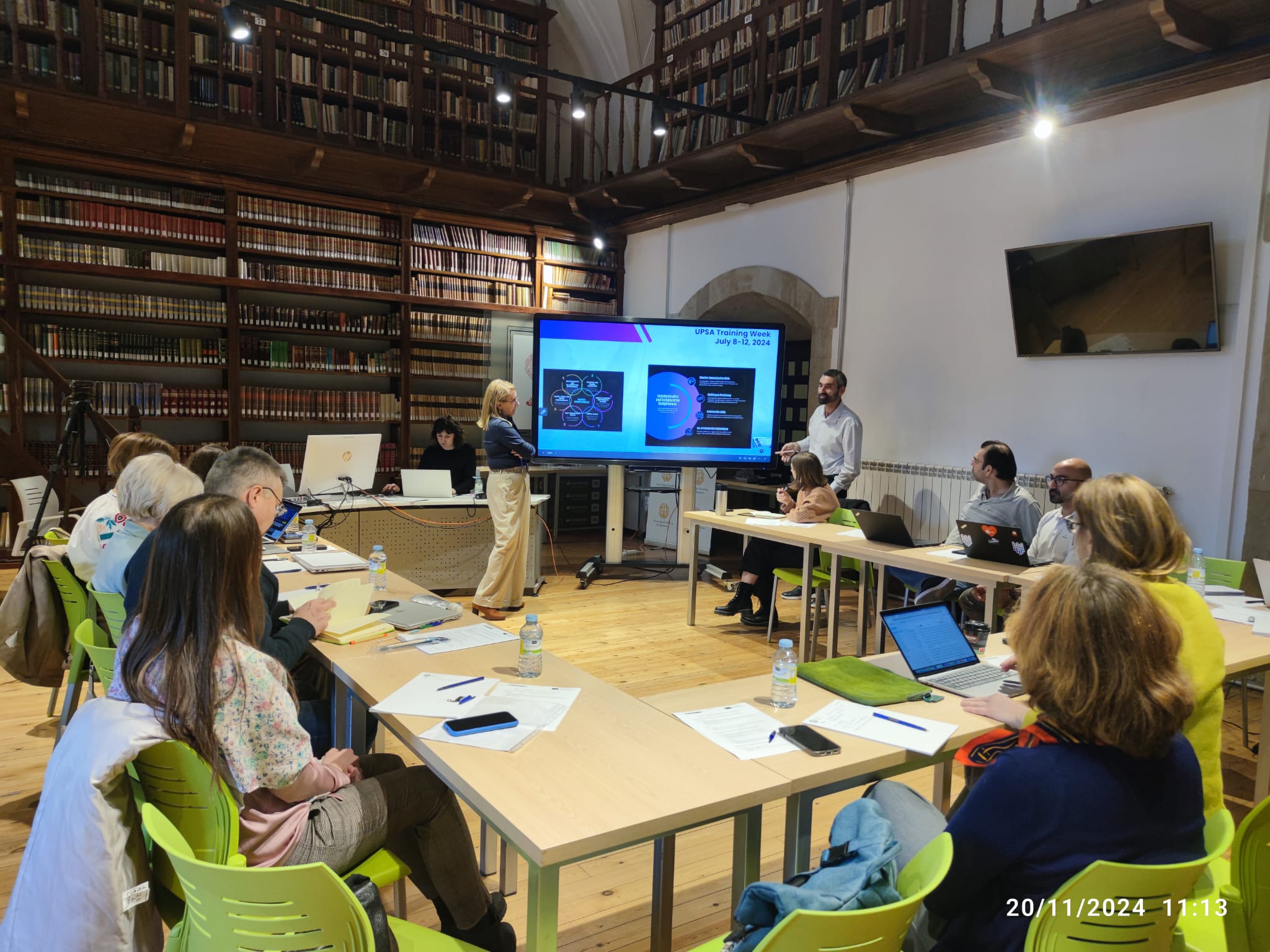 Fostering resilience and creativity: Highlights from the UA-Talent-UP meeting in Salamanca